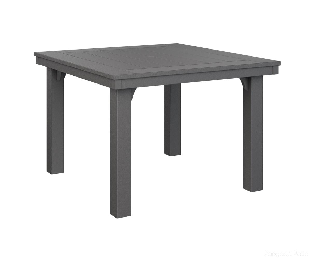 BGHDT0044DSG-Berlin Gardens-Homestead 44" Dining Table-Smoke Gray BG-Pangaea Patio