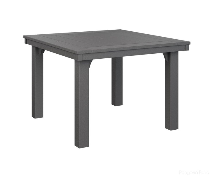 BGHDT0044DSG-Berlin Gardens-Homestead 44" Dining Table-Smoke Gray BG-Pangaea Patio