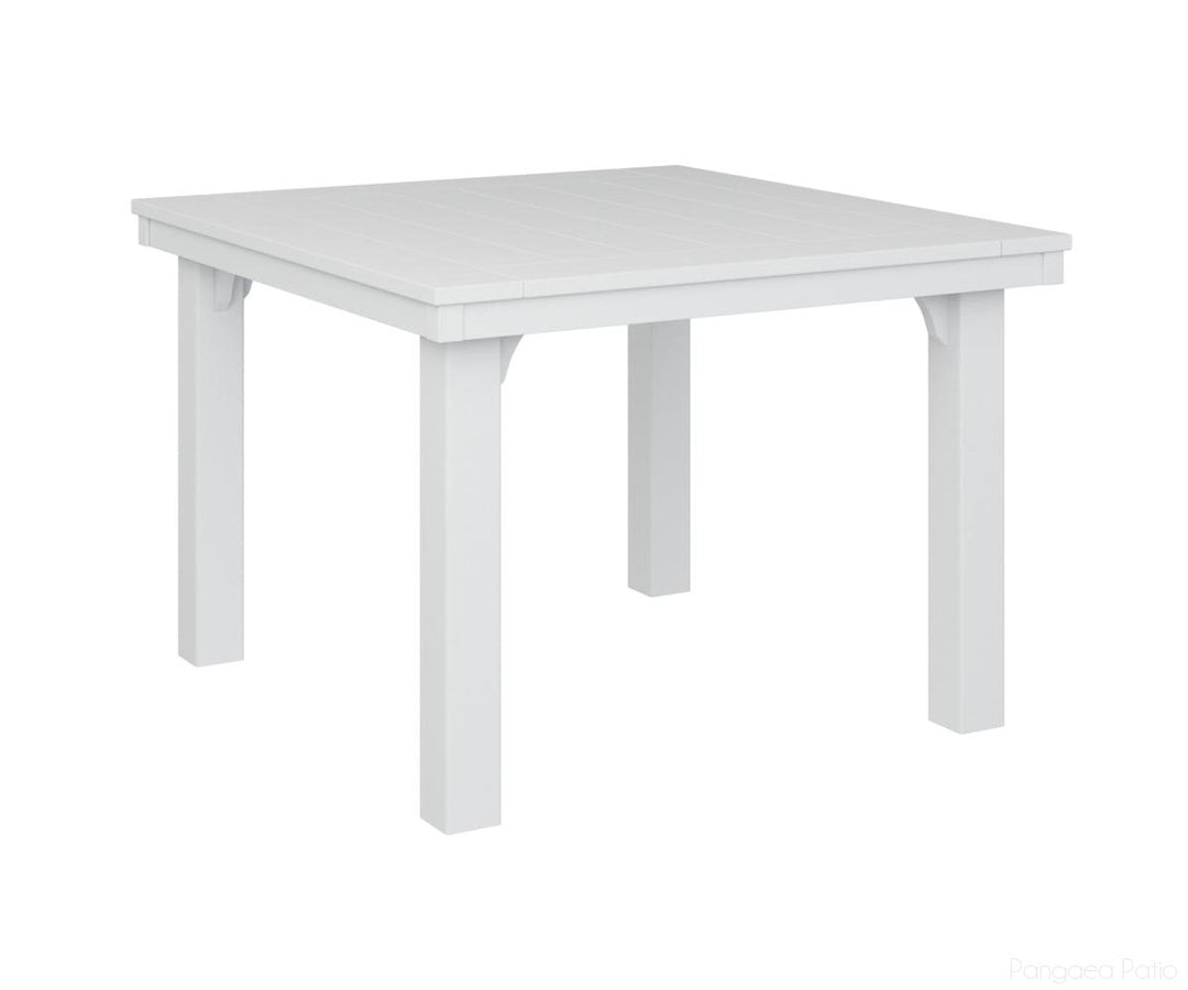 BGHDT0044DW-Berlin Gardens-Homestead 44" Dining Table-White BG-Pangaea Patio