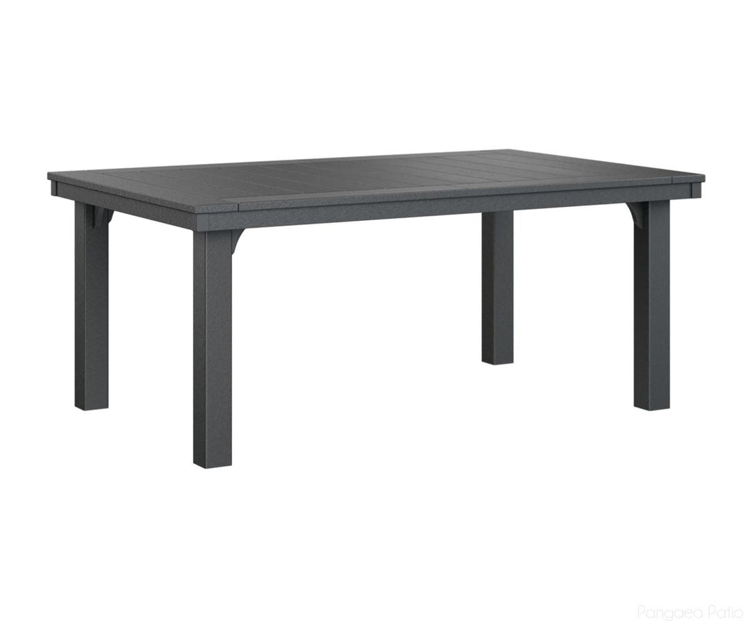 BGHDT4472DB-Berlin Gardens-Homestead 44" x 72" Dining Table-Black BG-Pangaea Patio