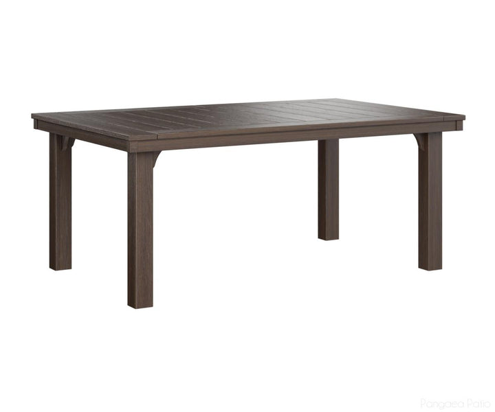 BGHDT4472DBW-Berlin Gardens-Homestead 44" x 72" Dining Table-Brazilian Walnut BG-Pangaea Patio
