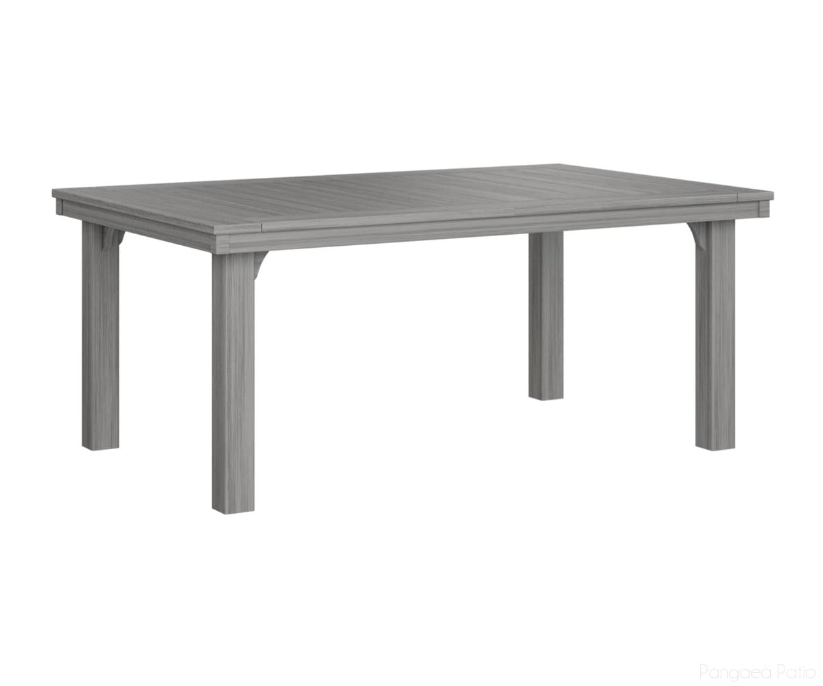 BGHDT4472DDG-Berlin Gardens-Homestead 44" x 72" Dining Table-Driftwood Gray BG-Pangaea Patio