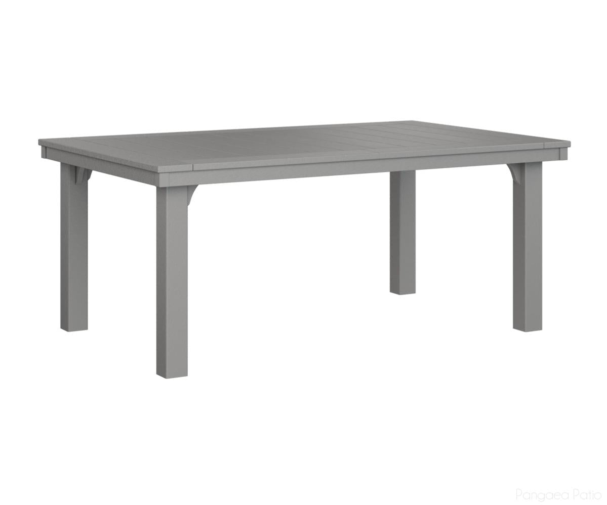 BGHDT4472DLG-Berlin Gardens-Homestead 44" x 72" Dining Table-Light Gray BG-Pangaea Patio