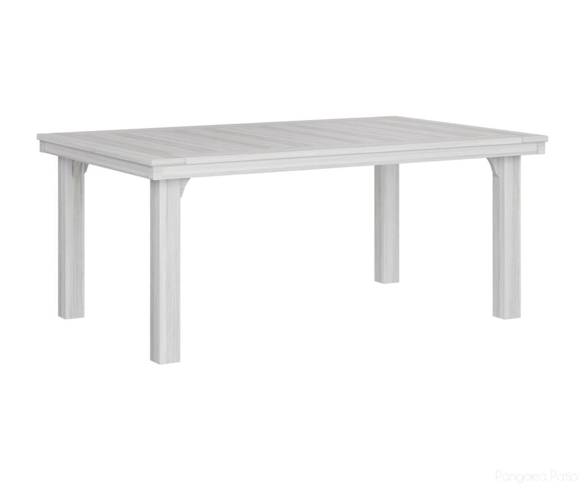 BGHDT4472DSS-Berlin Gardens-Homestead 44" x 72" Dining Table-Seashell BG-Pangaea Patio