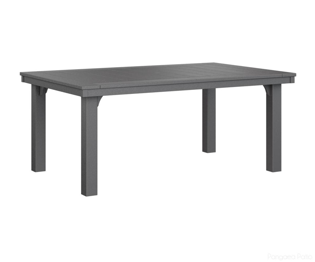 BGHDT4472DSG-Berlin Gardens-Homestead 44" x 72" Dining Table-Smoke Gray BG-Pangaea Patio