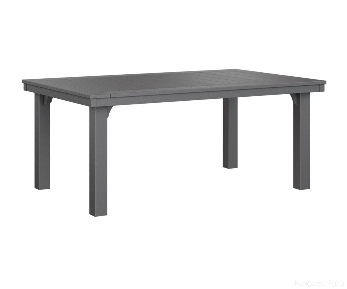 BGHDT4472DSG-Berlin Gardens-Homestead 44" x 72" Dining Table-Smoke Gray BG-Pangaea Patio
