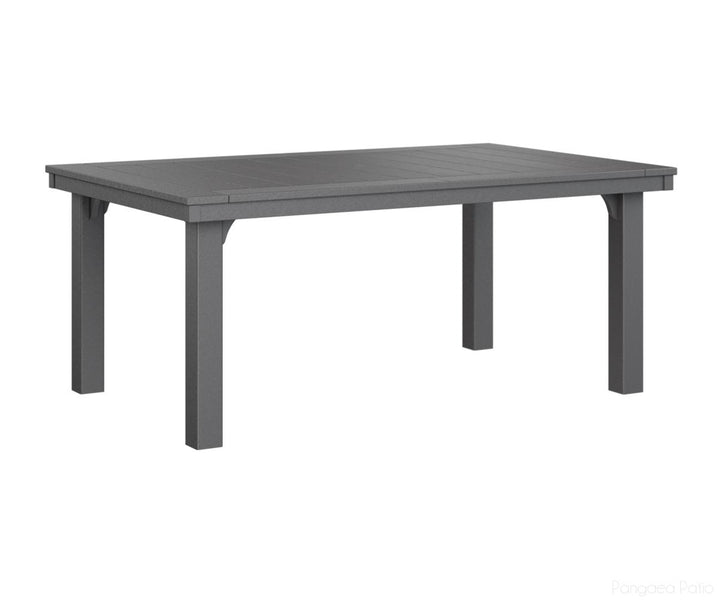 BGHDT4472DSG-Berlin Gardens-Homestead 44" x 72" Dining Table-Smoke Gray BG-Pangaea Patio