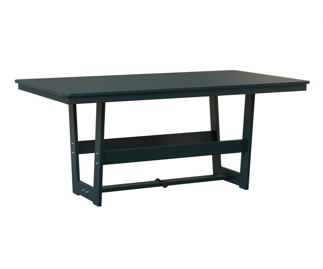 BGHRMT4070DMGBY-Berlin Gardens-Hudson 40″X70″ Rectangular Dining Table-Pangaea Patio