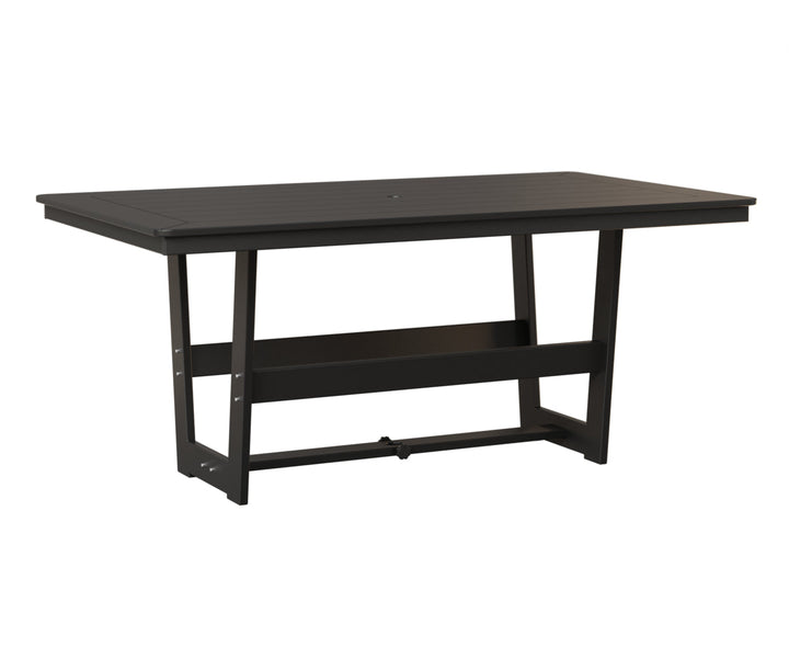 BGHRMT4070DMGB-Berlin Gardens-Hudson 40″X70″ Rectangular Dining Table-Pangaea Patio