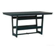 BGHRMT4070CMGBY-Berlin Gardens-Hudson 40"x70" Rectangular Table - Counter Height-MGP Berry-Pangaea Patio