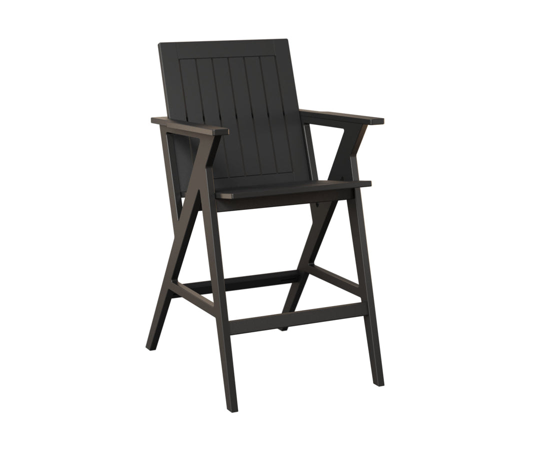 BGKBAC2544MGB-Berlin Gardens-Kinsley Bar Arm Chair-Pangaea Patio