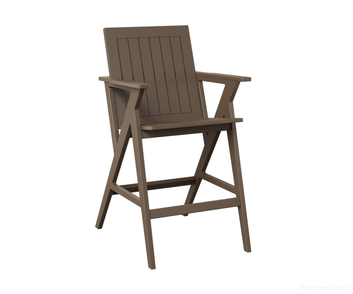 BGKBAC2544MGC-Berlin Gardens-Kinsley Bar Arm Chair-MGP Clay-Pangaea Patio