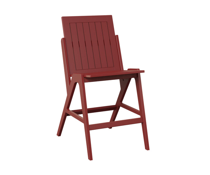 BGKBSC2244MGR-Berlin Gardens-Kinsley Bar Side Chair-Pangaea Patio