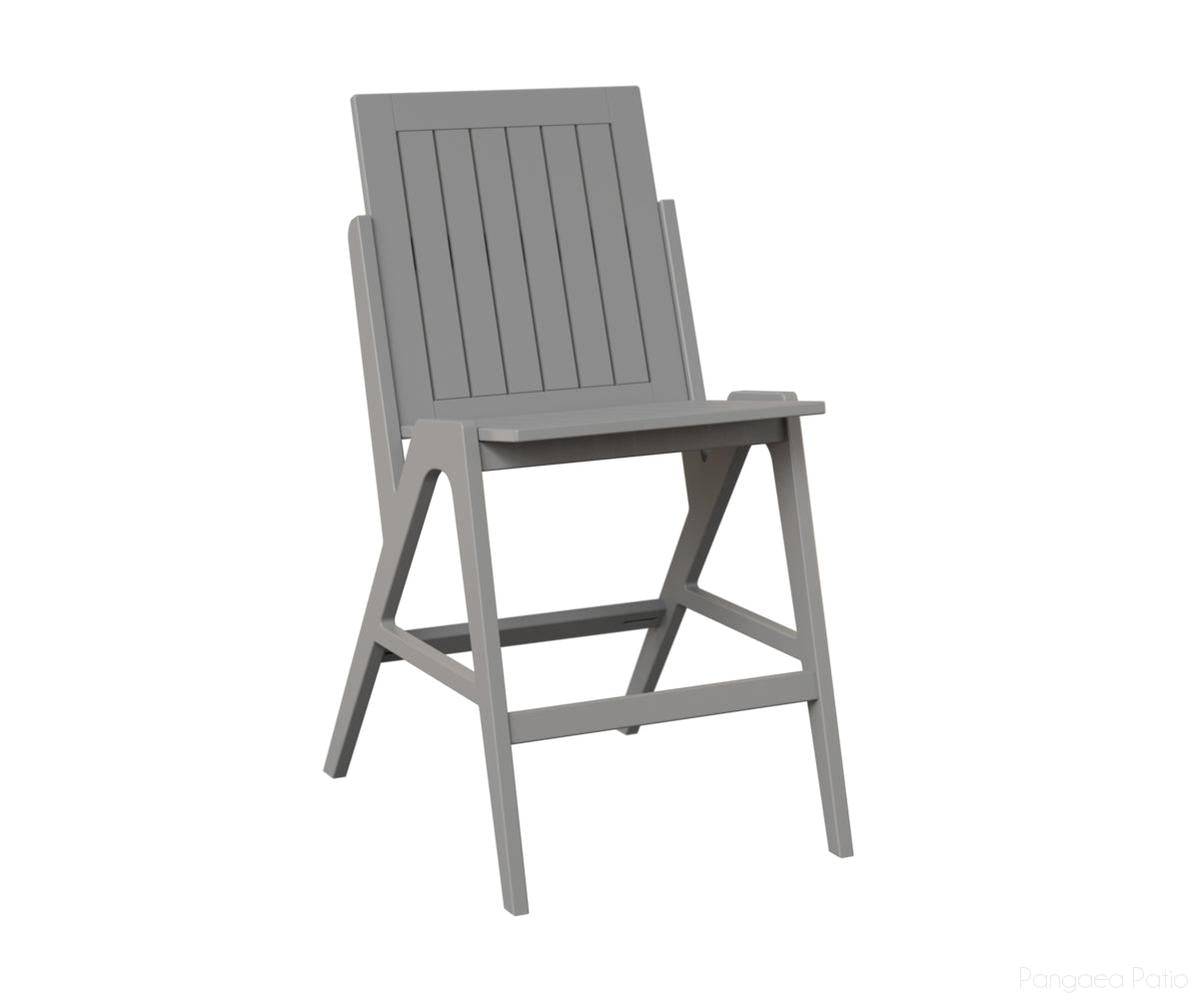 BGKBSC2244MGF-Berlin Gardens-Kinsley Bar Side Chair-MGP Fog-Pangaea Patio