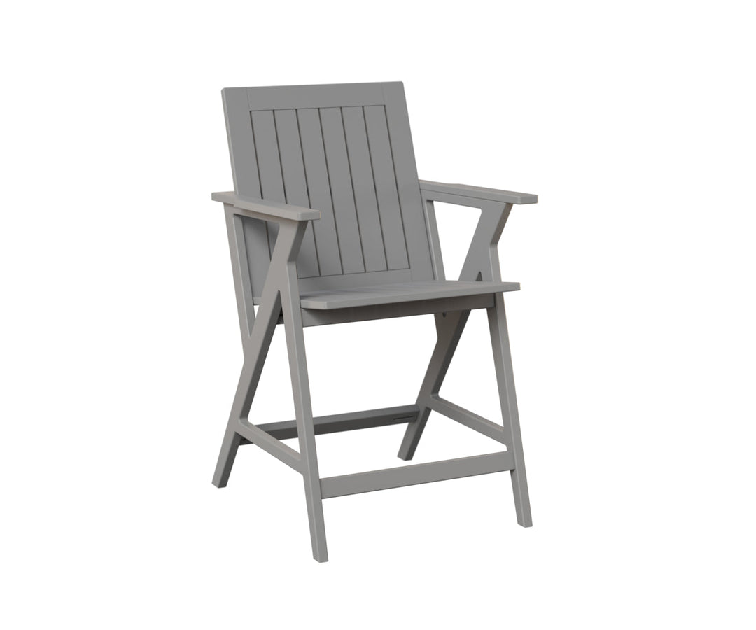 BGKCAC2541MGF-Berlin Gardens-Kinsley Counter Arm Chair-Pangaea Patio