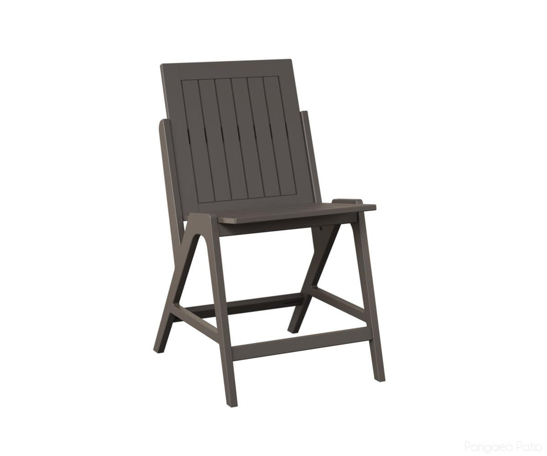 BGKCSC2241MGG-Berlin Gardens-Kinsley Counter Side Chair-MGP Graphite-Pangaea Patio