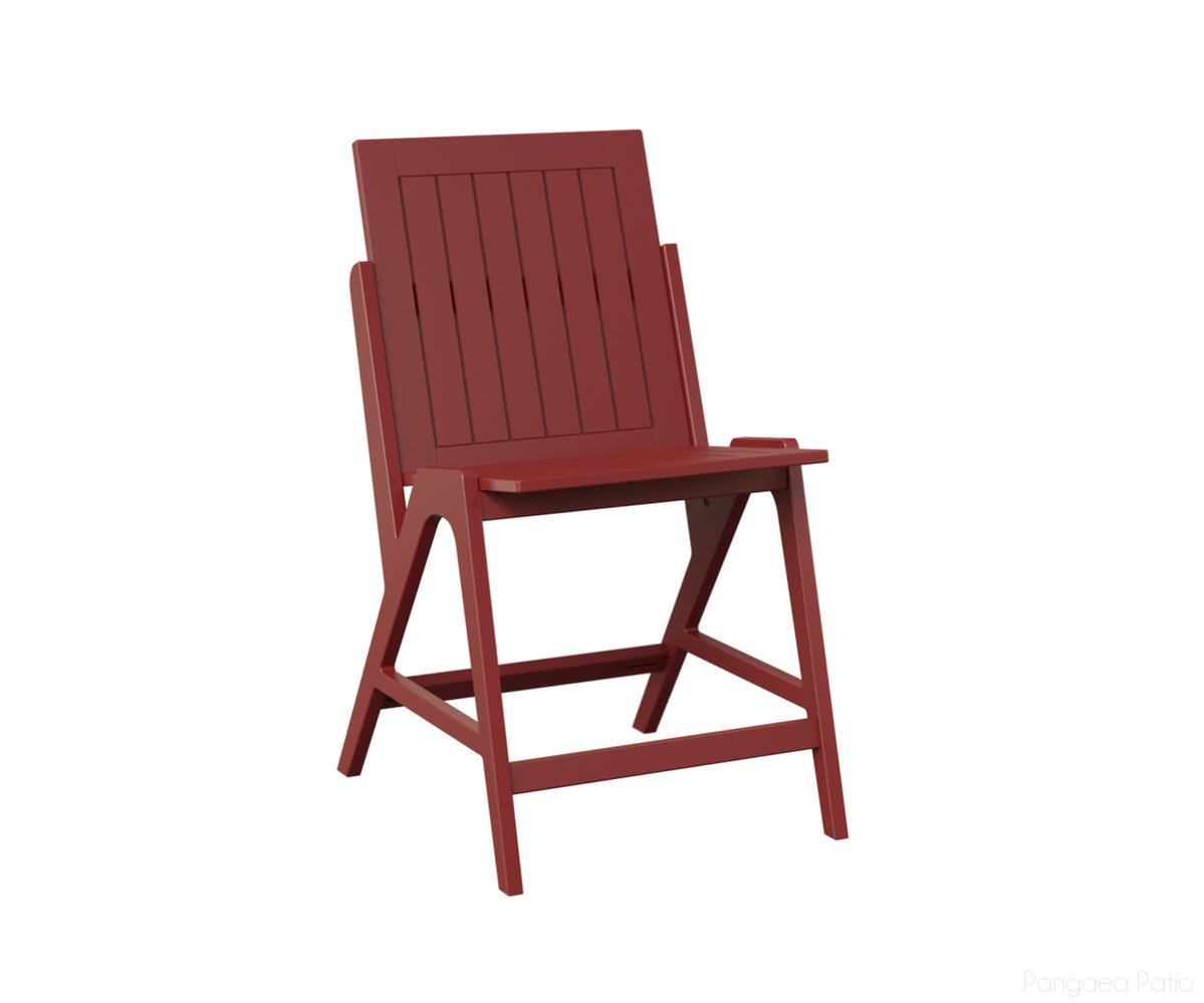 BGKCSC2241MGR-Berlin Gardens-Kinsley Counter Side Chair-MGP Red-Pangaea Patio