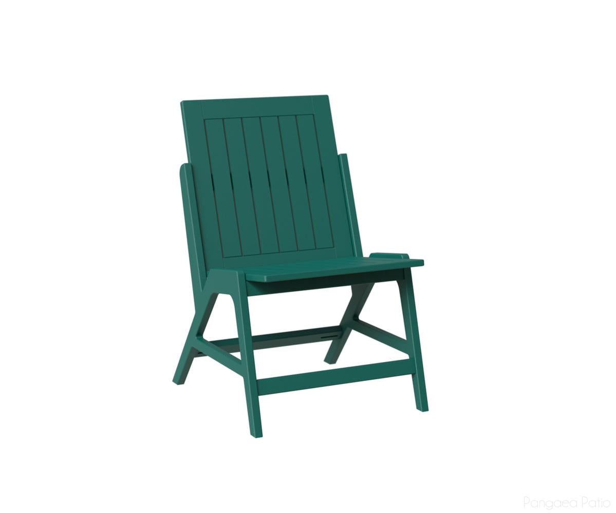 BGKDSC2235MGT-Berlin Gardens-Kinsley Dining Side Chair-MGP Teal-Pangaea Patio