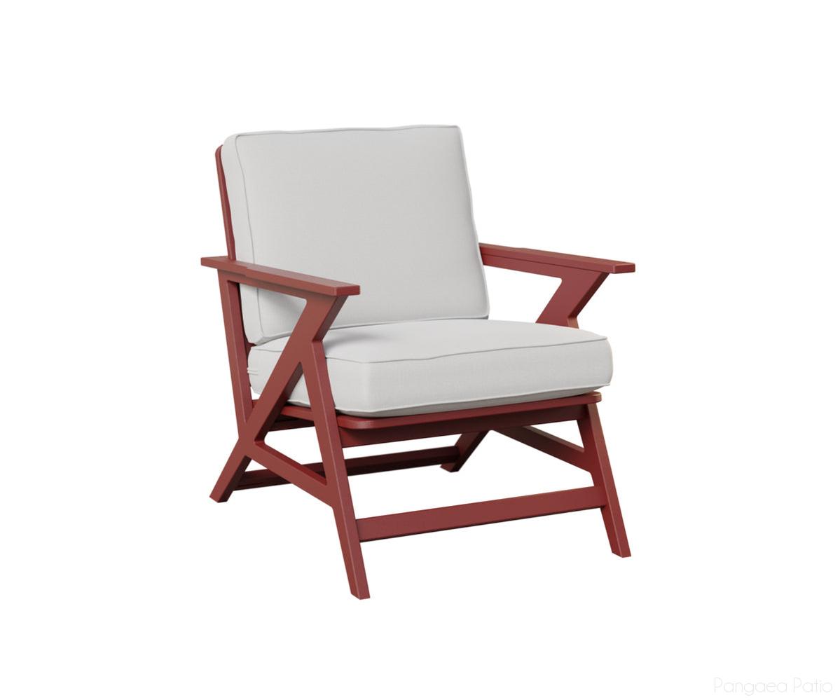 BGKLAC2833MGR-Berlin Gardens-Kinsley Lounge Chair-MGP Red-Pangaea Patio