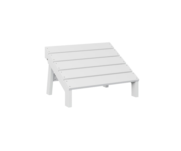 BGMAFF2415W-Berlin Gardens-Mayhew Adirondack Folding Footstool-Pangaea Patio