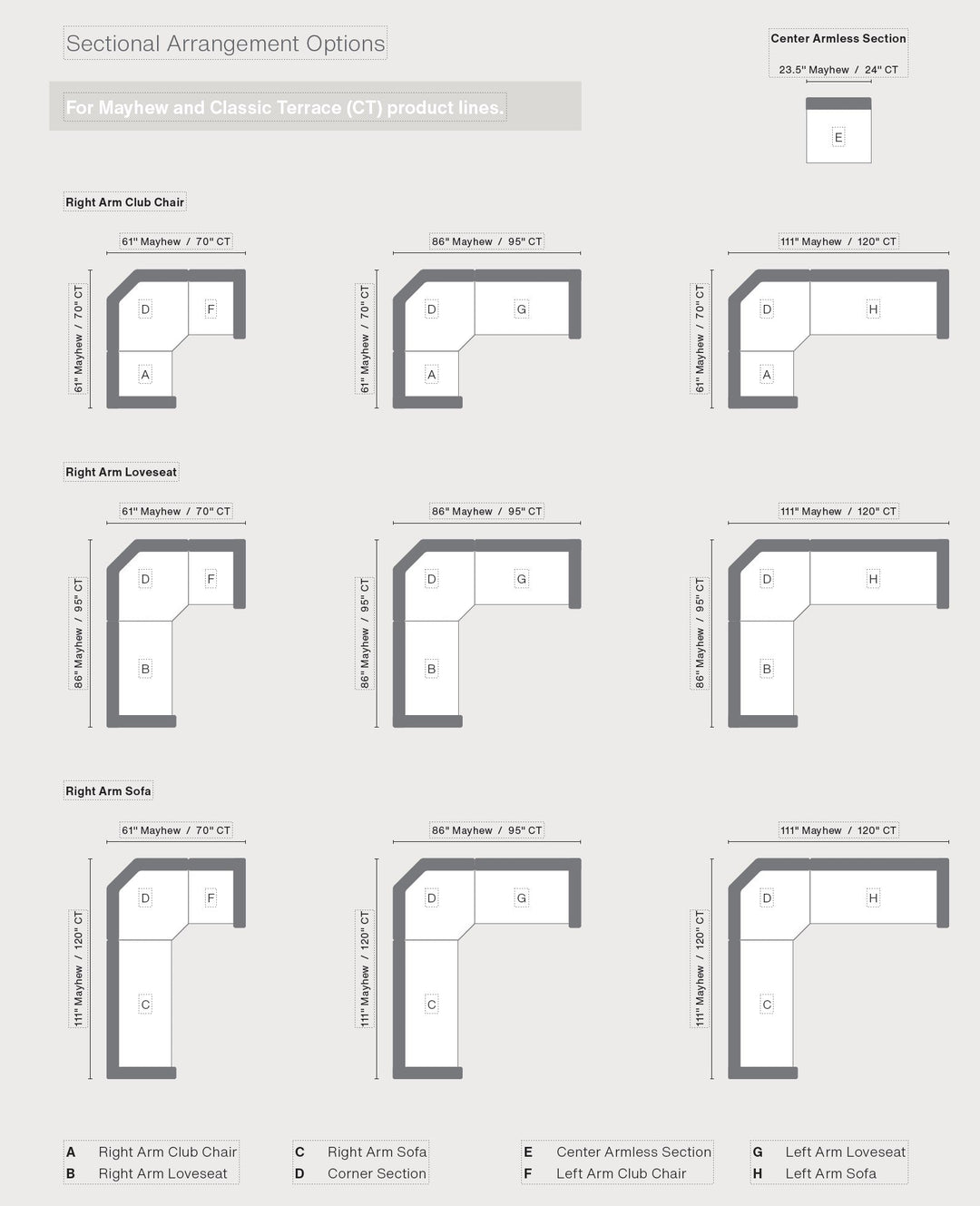 -Berlin Gardens-Mayhew Armless Chaise Lounge-Pangaea Patio