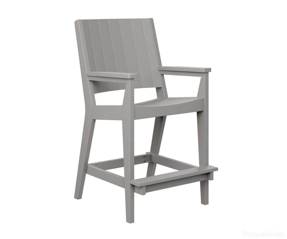 BGMHCBC2647LG-Berlin Gardens-Mayhew Bar Chair-Light Gray BG-Pangaea Patio