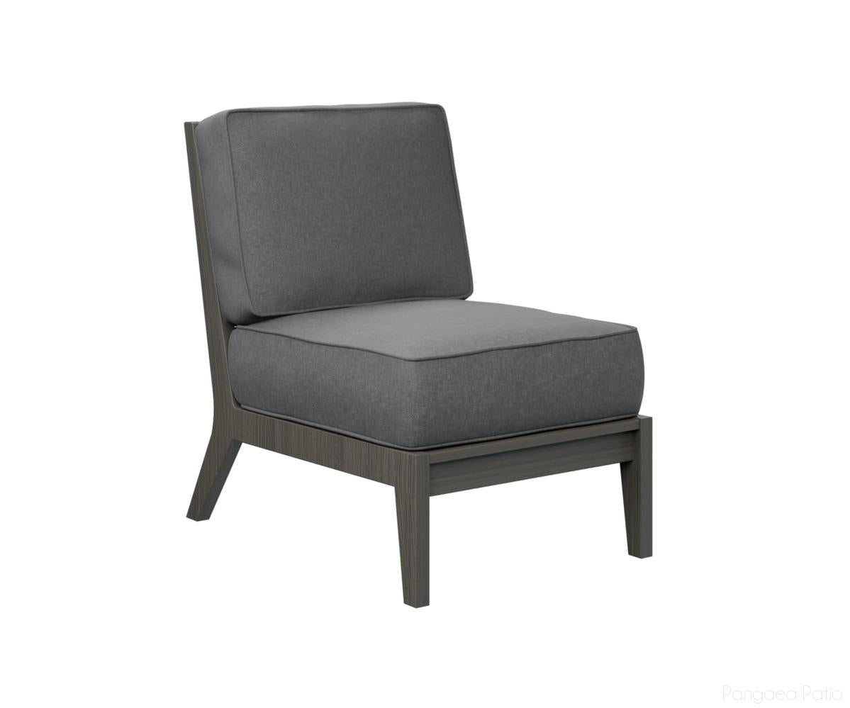 BGMHCAS2334CG-Berlin Gardens-Mayhew Center Armless Section-Coastal Gray BG-Pangaea Patio