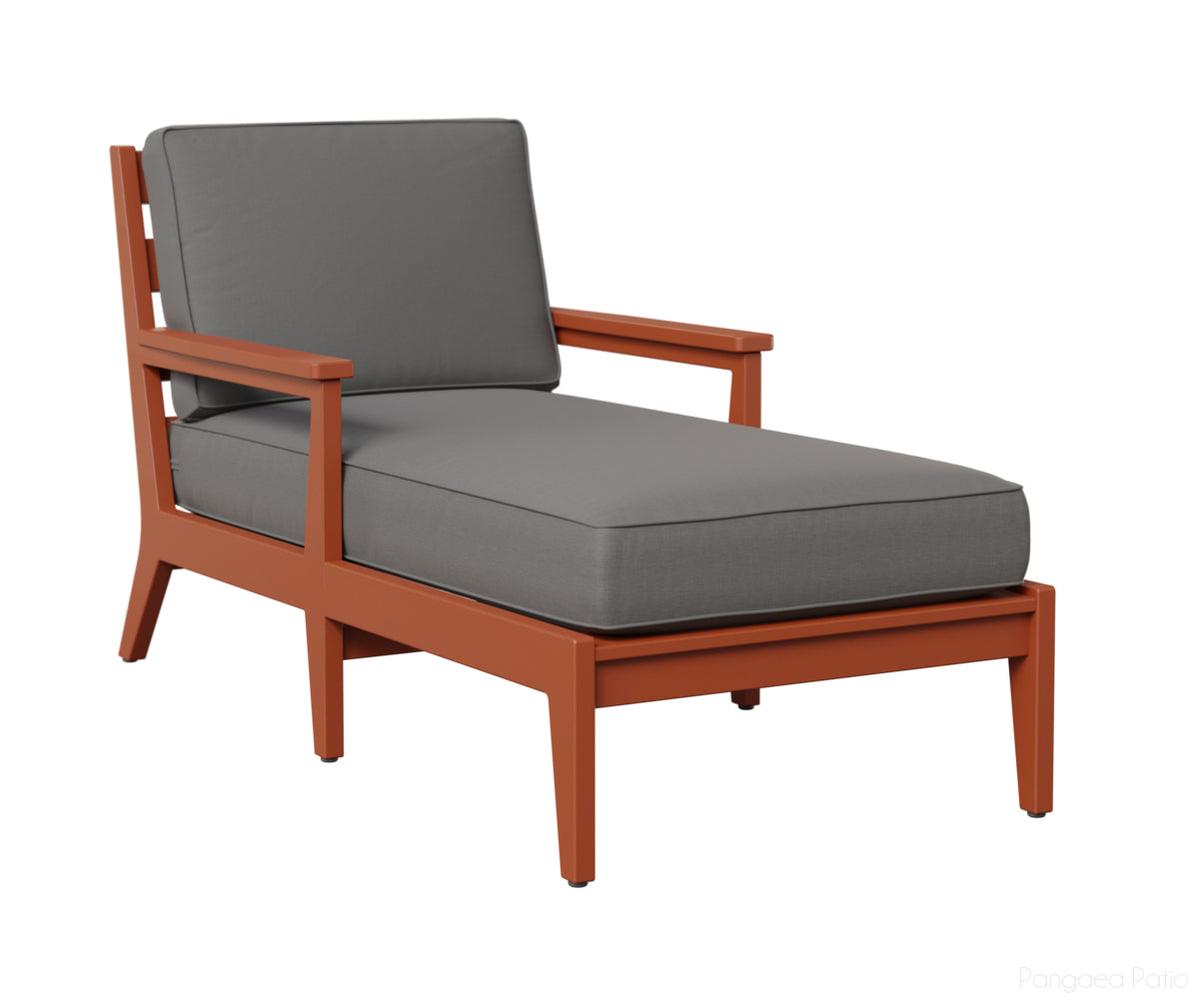 BGMHCL3163MO-Berlin Gardens-Mayhew Chaise Lounge-Mango Orange BG-Pangaea Patio