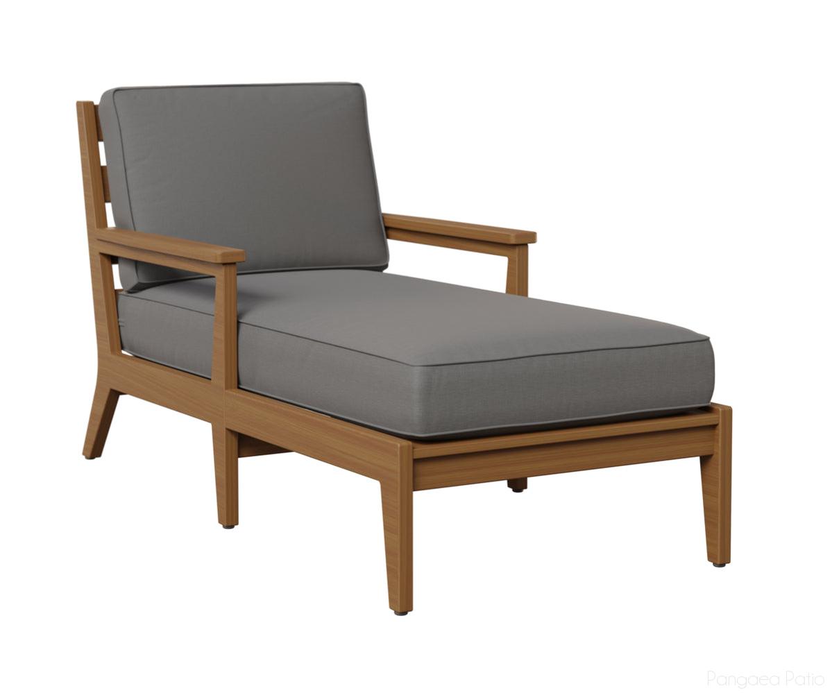 BGMHCL3163NT-Berlin Gardens-Mayhew Chaise Lounge-Natural Teak BG-Pangaea Patio