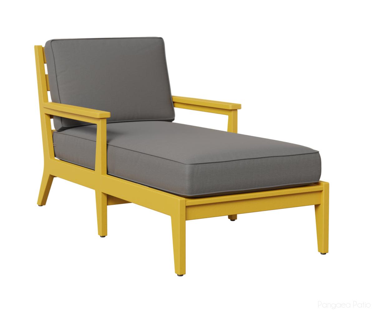 BGMHCL3163SY-Berlin Gardens-Mayhew Chaise Lounge-Sunburst Yellow BG-Pangaea Patio