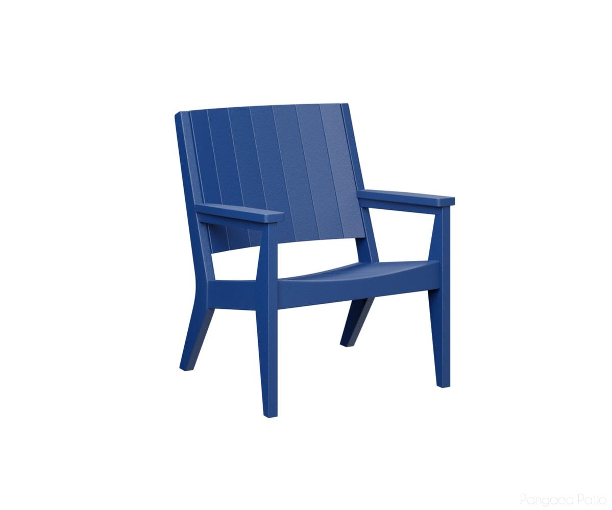 BGMHCTC2734PB-Berlin Gardens-Mayhew Chat Chair-Pacific Blue BG-Pangaea Patio