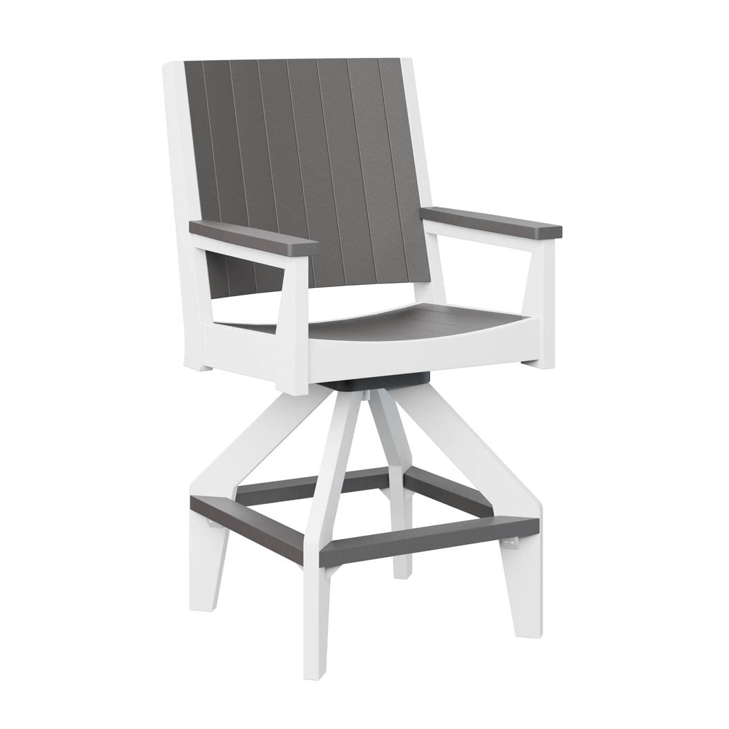 -Berlin Gardens-Mayhew Chat Swivel Bar Chair-Pangaea Patio