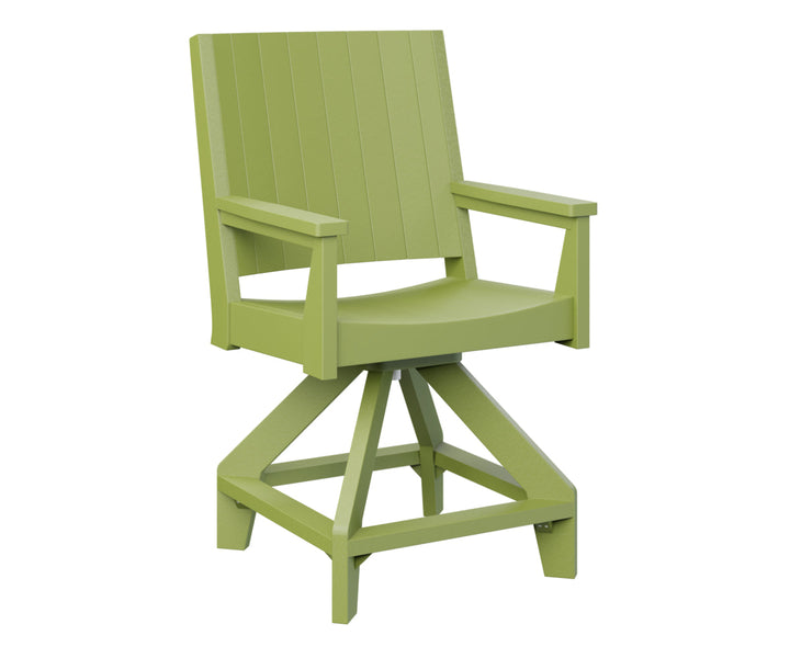 BGMHCSC2644KG-Berlin Gardens-Mayhew Chat Swivel Counter Chair-Pangaea Patio