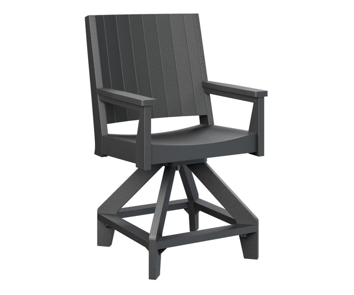 BGMHCSC2644B-Berlin Gardens-Mayhew Chat Swivel Counter Chair-Pangaea Patio