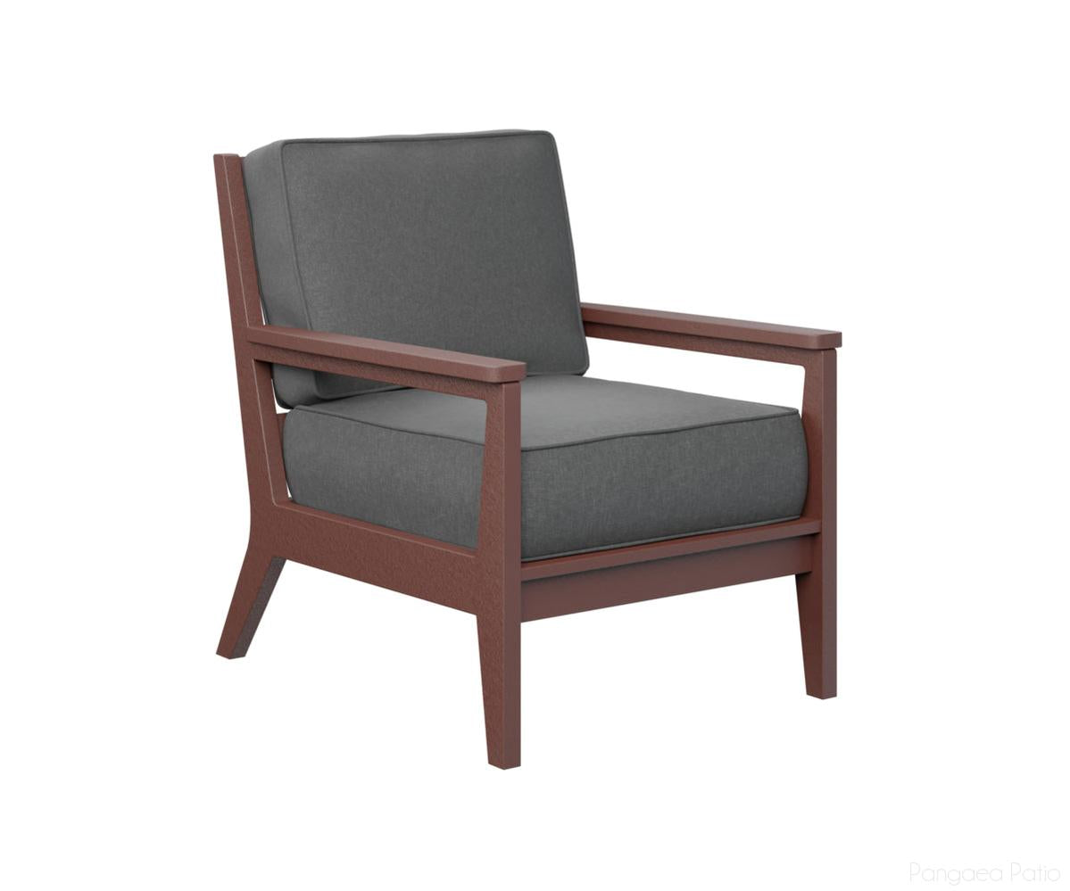 BGMHCC2834BR-Berlin Gardens-Mayhew Club Chair-Burgundy BG-Pangaea Patio
