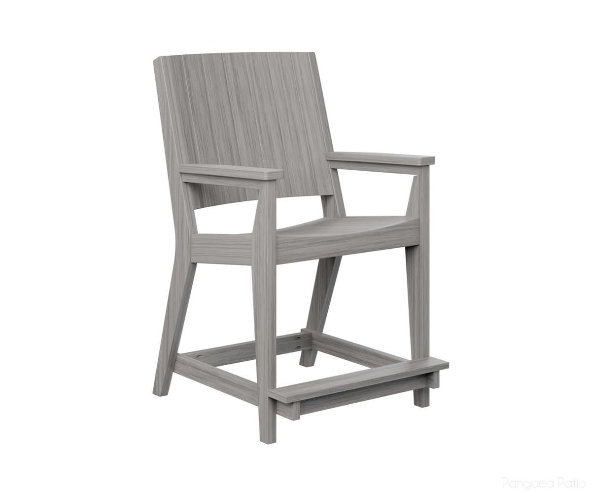 BGMHCCC2644DG-Berlin Gardens-Mayhew Counter Chair-Driftwood Gray BG-Pangaea Patio