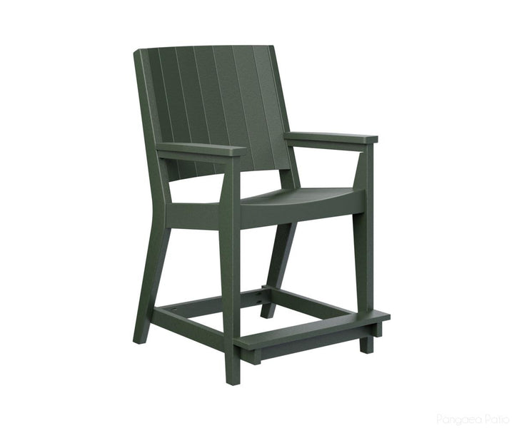 BGMHCCC2644G-Berlin Gardens-Mayhew Counter Chair-Green BG-Pangaea Patio