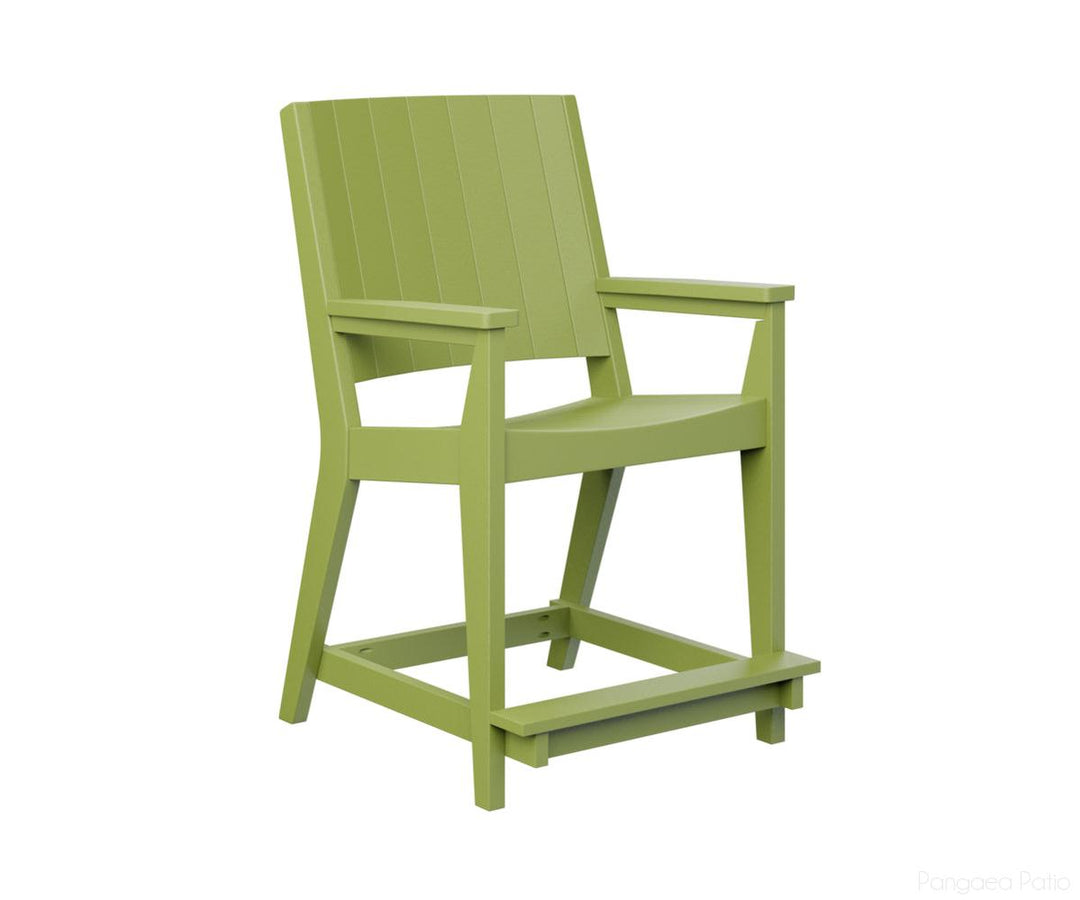 BGMHCCC2644KG-Berlin Gardens-Mayhew Counter Chair-Kiwi Green BG-Pangaea Patio