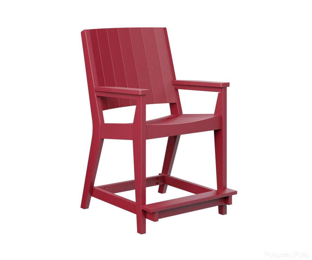BGMHCCC2644SR-Berlin Gardens-Mayhew Counter Chair-Scarlet Red BG-Pangaea Patio