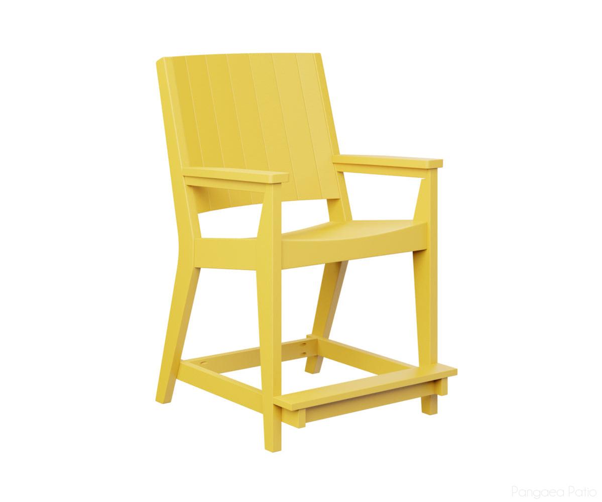 BGMHCCC2644SY-Berlin Gardens-Mayhew Counter Chair-Sunburst Yellow BG-Pangaea Patio