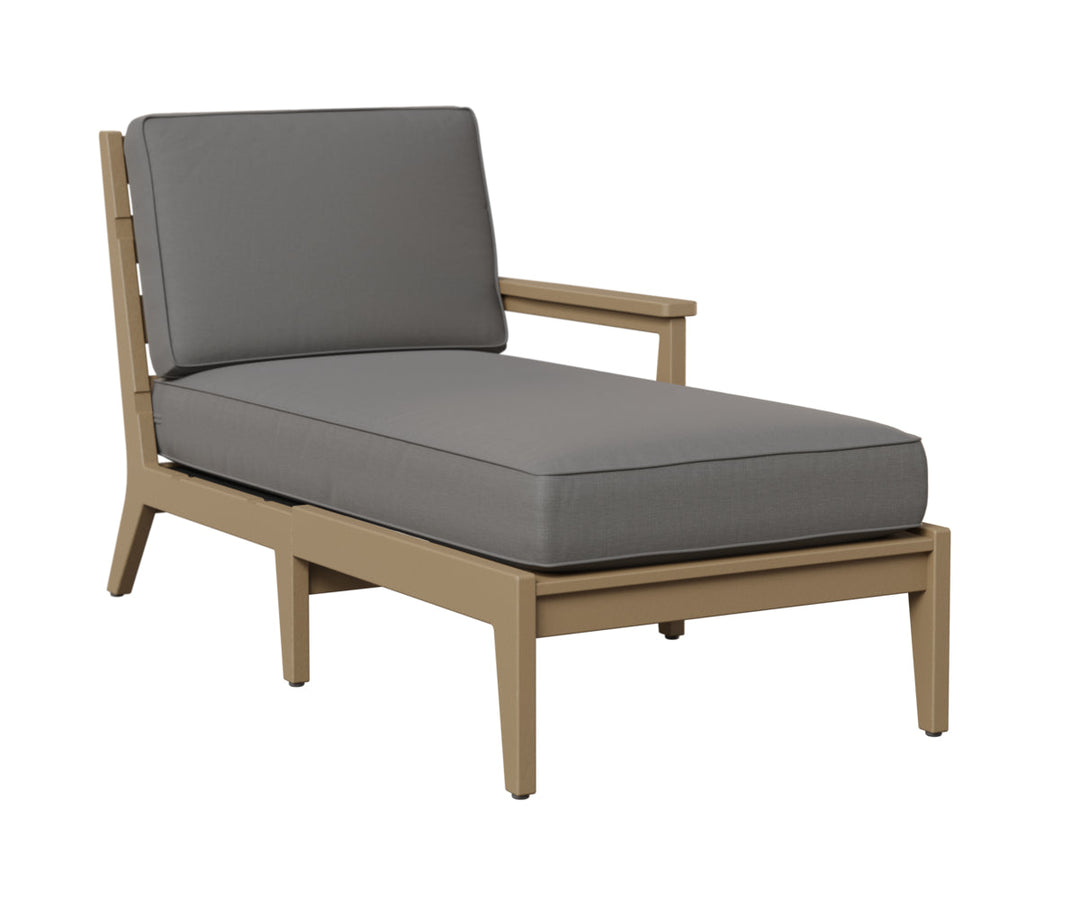 BGMHLCL3063WW-Berlin Gardens-Mayhew Left Arm Chaise Lounge-Pangaea Patio