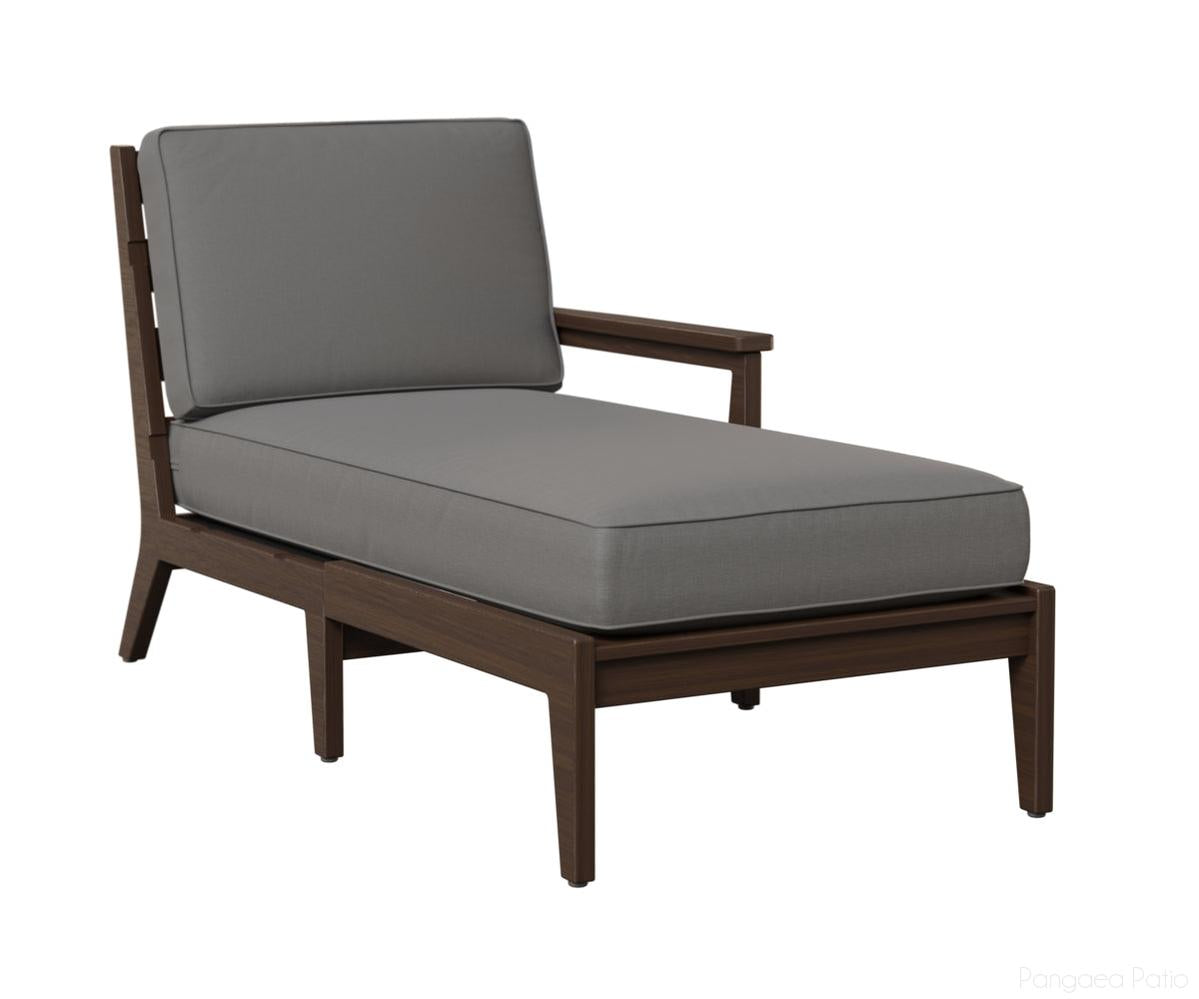 BGMHLCL3063BW-Berlin Gardens-Mayhew Left Arm Chaise Lounge-Brazilian Walnut BG-Pangaea Patio