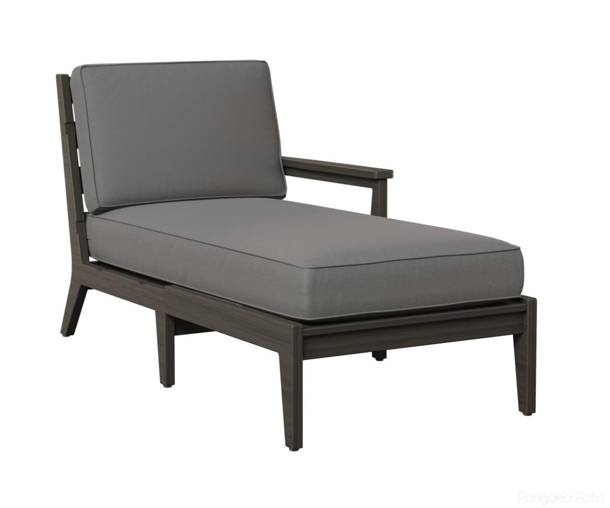 BGMHLCL3063CG-Berlin Gardens-Mayhew Left Arm Chaise Lounge-Coastal Gray BG-Pangaea Patio