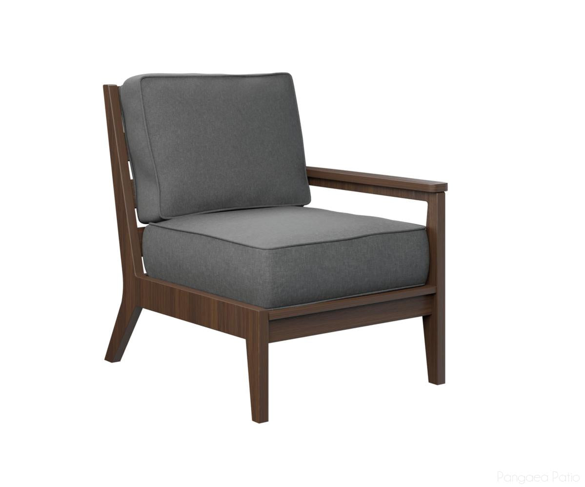 BGMHLSC2734BW-Berlin Gardens-Mayhew Left Arm Club Chair-Brazilian Walnut BG-Pangaea Patio