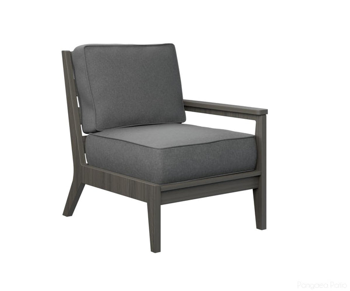 BGMHLSC2734CG-Berlin Gardens-Mayhew Left Arm Club Chair-Coastal Gray BG-Pangaea Patio