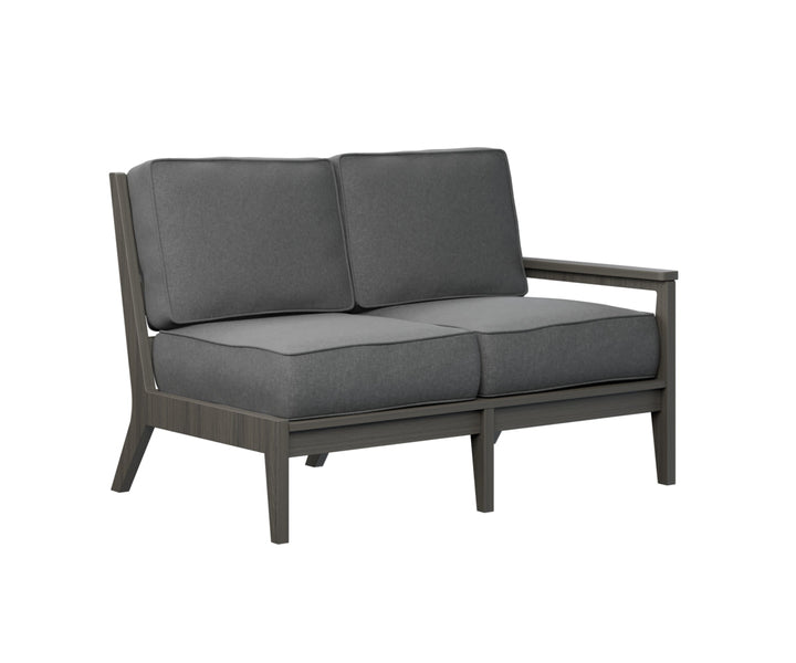 BGMHLSL5134CG-Berlin Gardens-Mayhew Left Arm Loveseat-Pangaea Patio