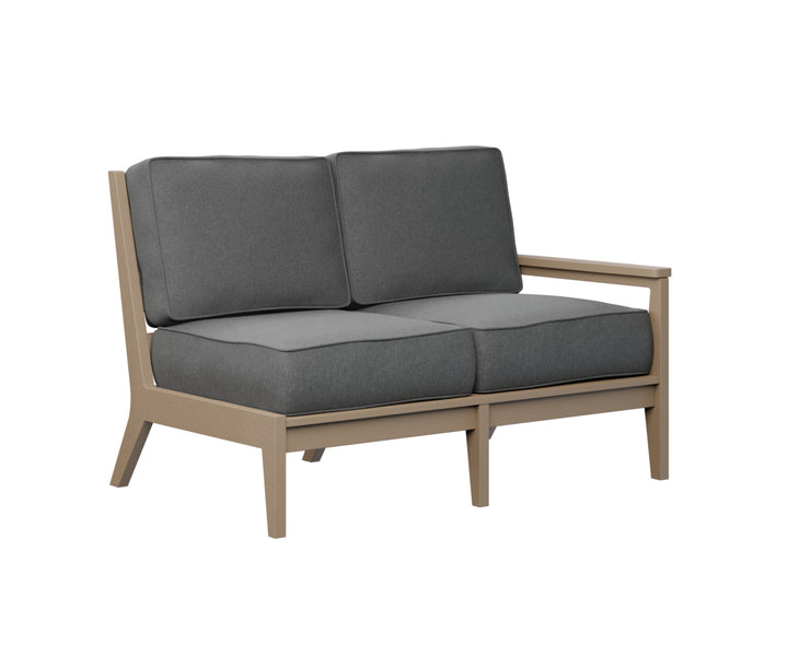 BGMHLSL5134WW-Berlin Gardens-Mayhew Left Arm Loveseat-Pangaea Patio