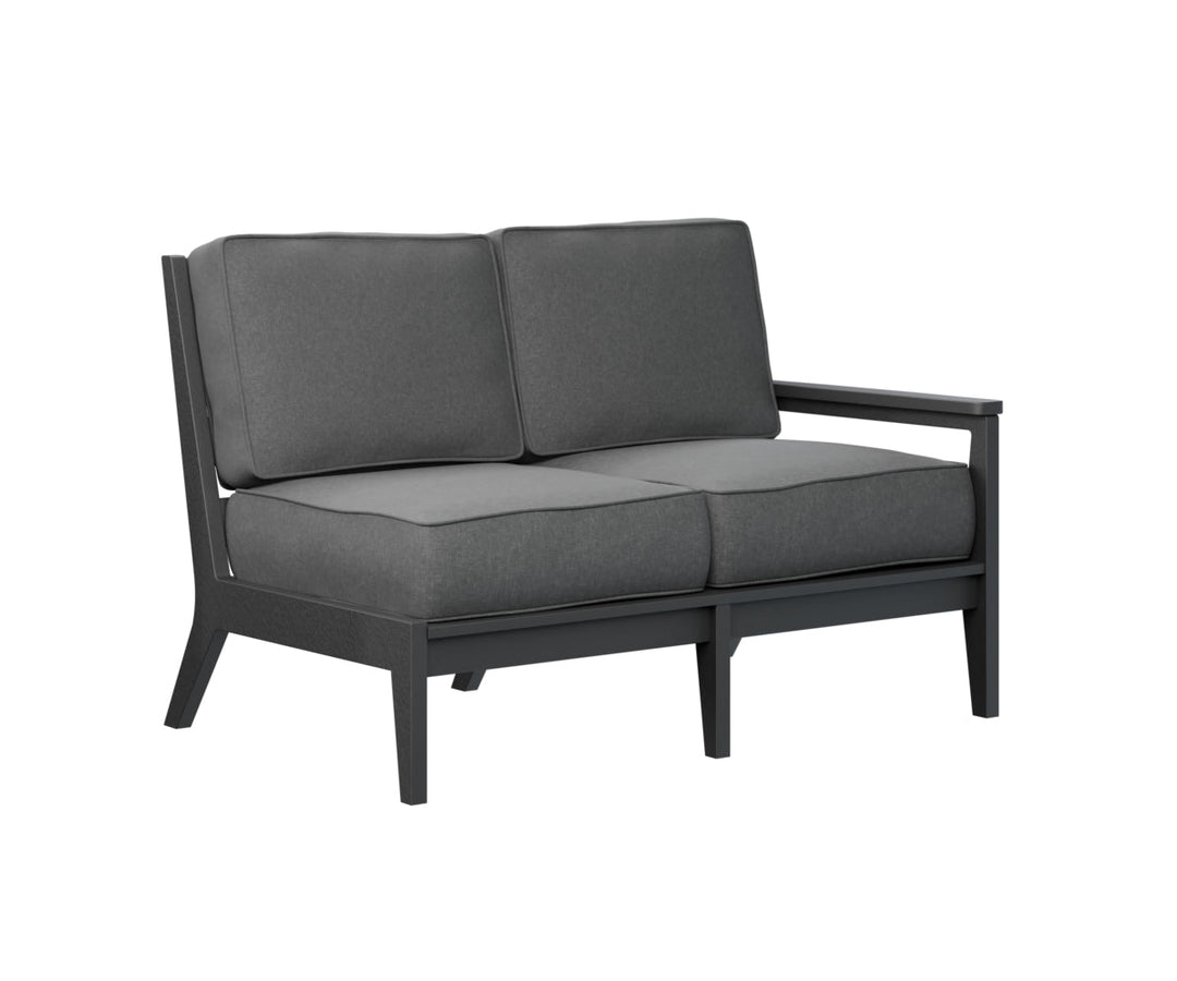 BGMHLSL5134B-Berlin Gardens-Mayhew Left Arm Loveseat-Pangaea Patio