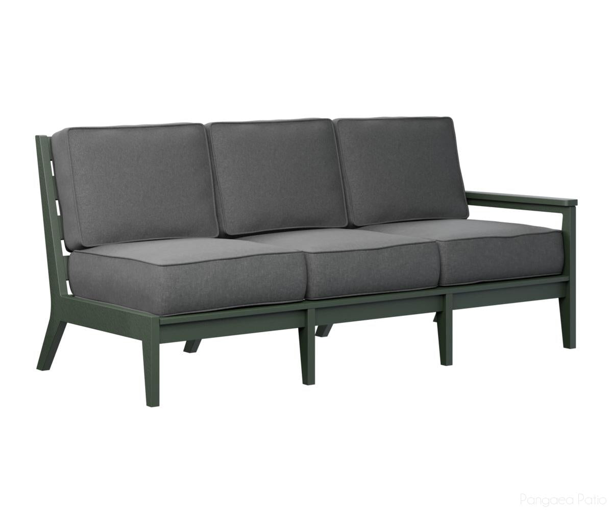 BGMHLSS7734G-Berlin Gardens-Mayhew Left Arm Sofa-Green BG-Pangaea Patio