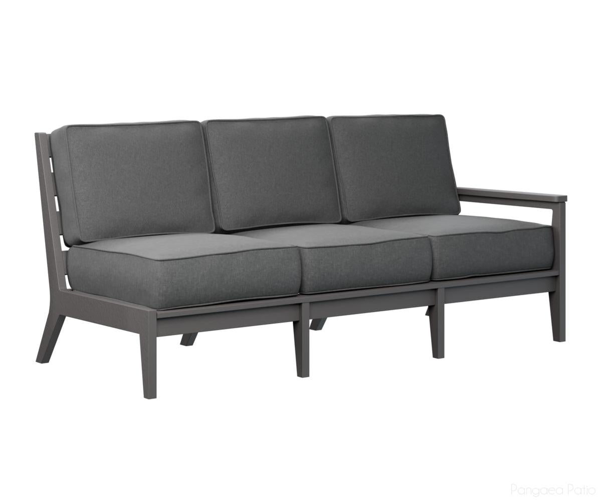 BGMHLSS7734SG-Berlin Gardens-Mayhew Left Arm Sofa-Smoke Gray BG-Pangaea Patio
